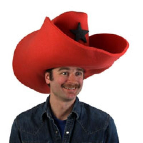 Super Size 50 Gallon Cowboy Hats - Red (28