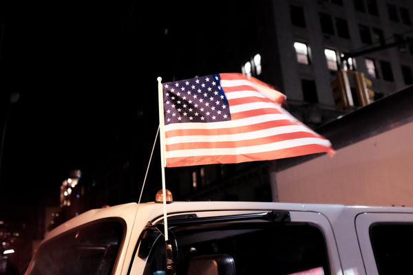 Car Window Flag