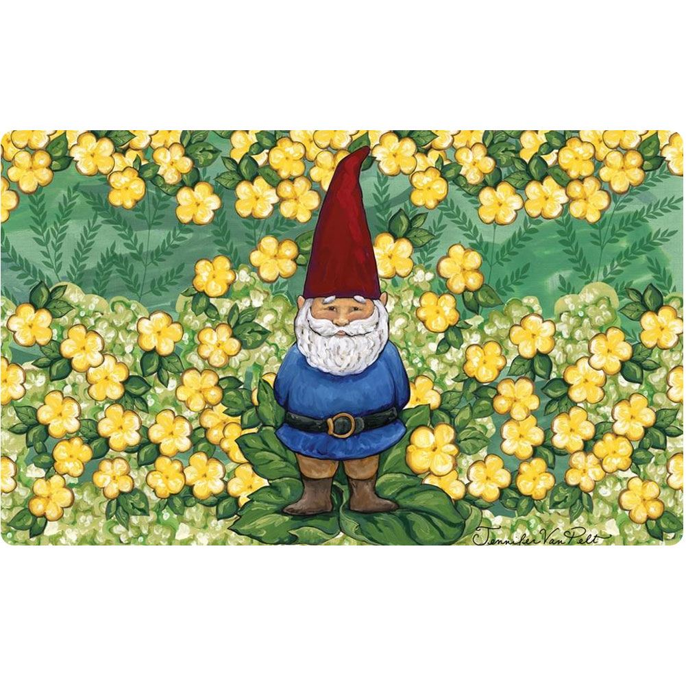 Toland Garden Gnome Doormat Flagsrus Org