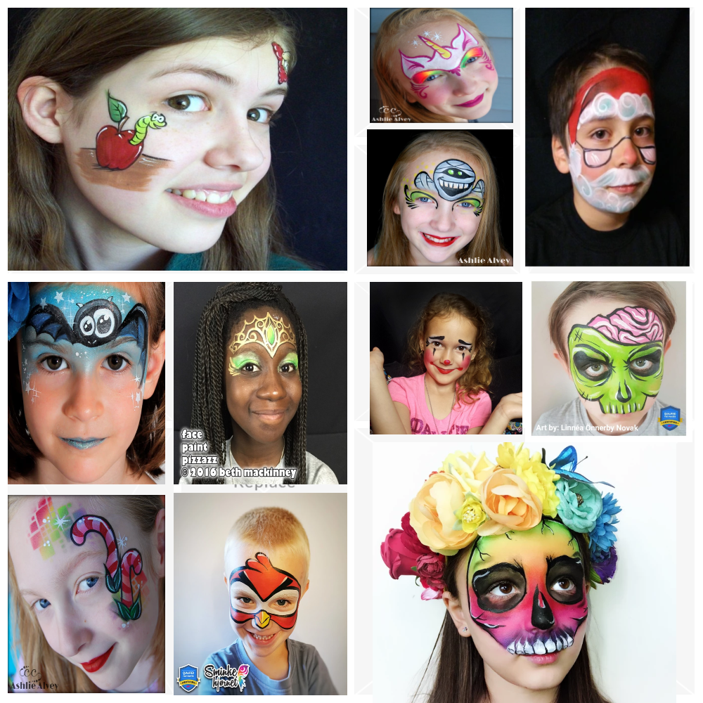 30 Quick Easy Face Paint Ideas For Kids Tutorials Videos Facepaint Com