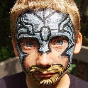 step by step to thor draw how Choice Thor! How Paint â€“ Warriorâ€™s to Facepaint.com Face A