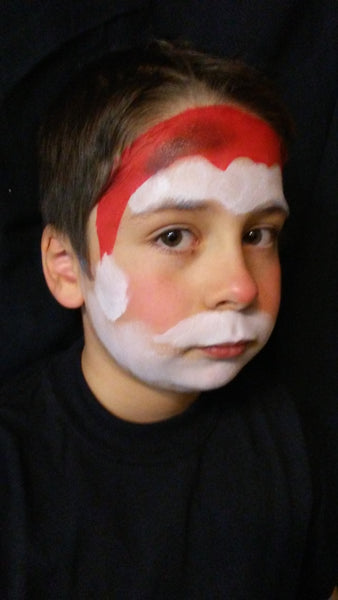 Santa Face Painting Kit