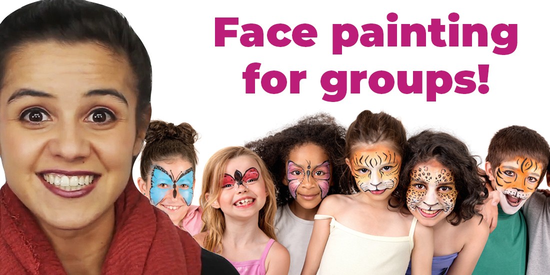 How To Start Face Painting — Beginners Guide  Face paint kit, Face paint  set, Face painting