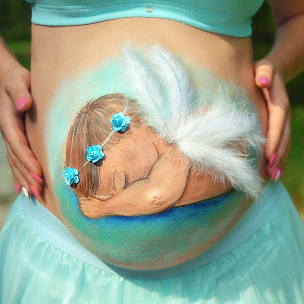 Natalia Kirilova Pregnant Belly 