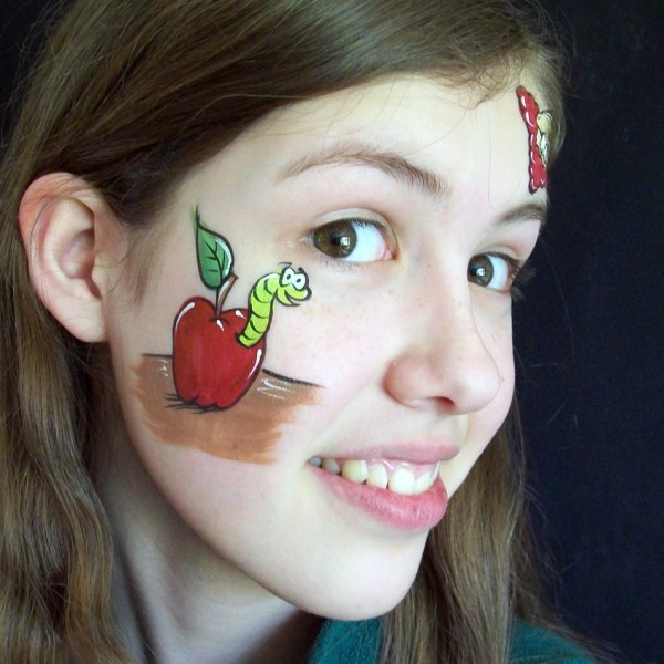 Apple Face Paint