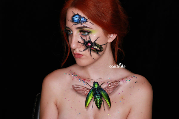 Bugs Face Paint Design