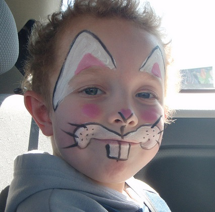 Easter Bunny Face Paint