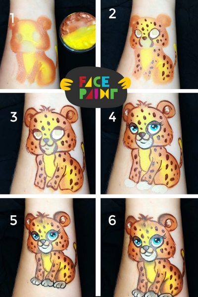 Cheetah Arm Paint