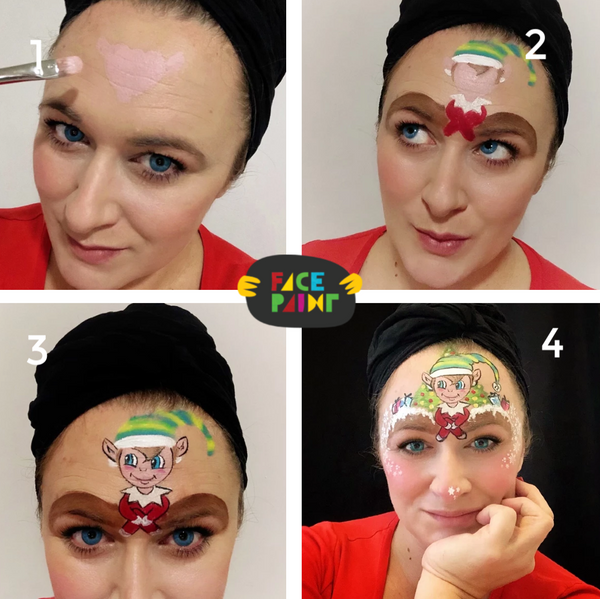 Elf Face Paint Design