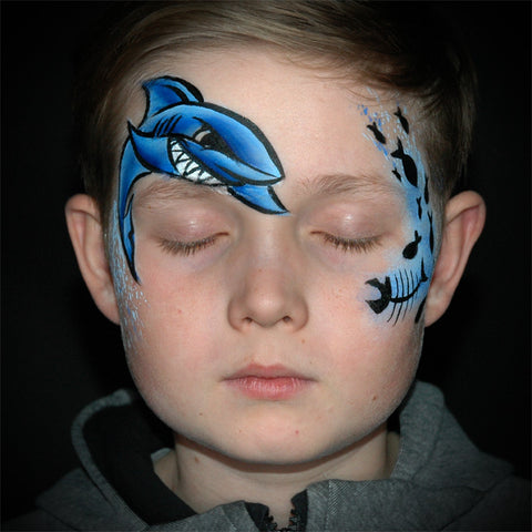 Shark Attack!! by Annabel Hoogeveen - Facepaint.com