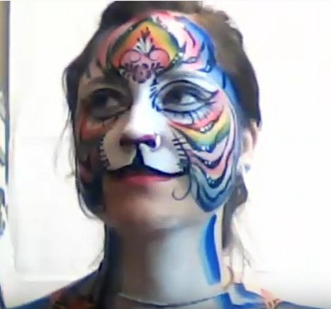 Fantasy Tiger Face Paint