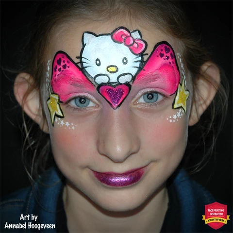 How To Face Paint Hello Kitty Top 4 Hello Kitty Face Paint