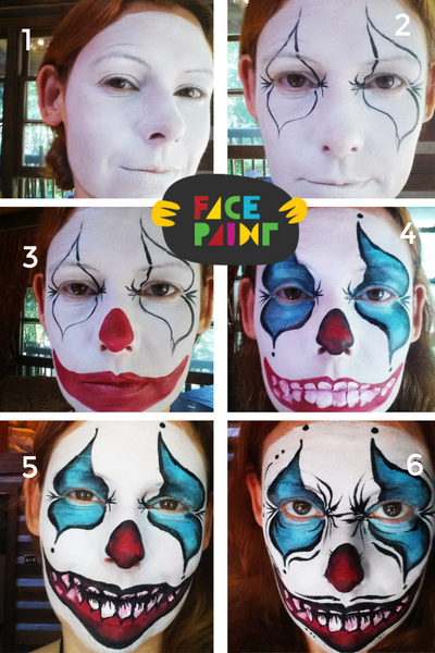 How to Face Paint a Clown (with Pictures) - wikiHow
