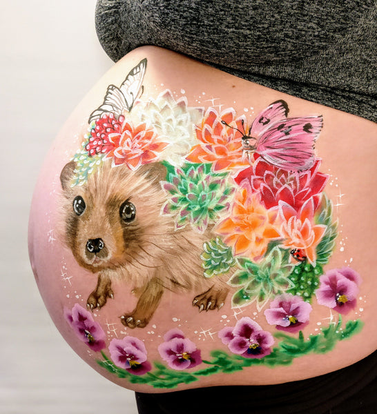 bellypainting