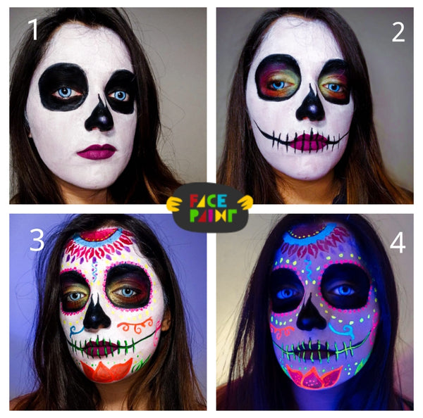 PEARL SKULL - Easy Halloween makeup tutorial - Charlotta Eve