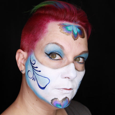 Sugar Skull tutorial by Stacey Perry