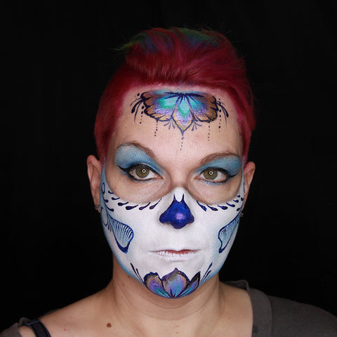 Sugar Skull tutorial by Stacey Perry