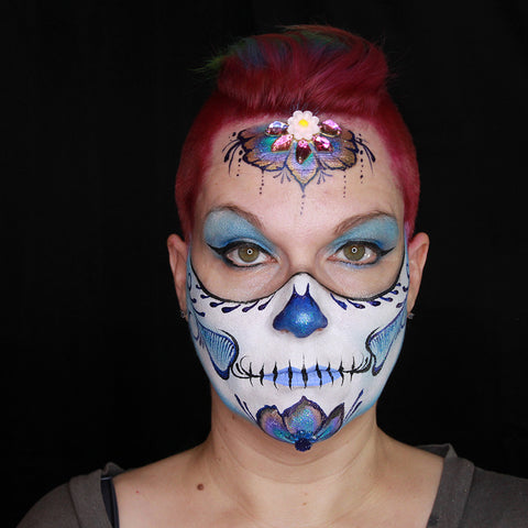 Sugar Skull tutorial by Stacey Perry