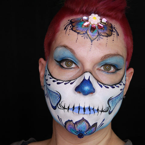 Sugar Skull tutorial by Stacey Perry