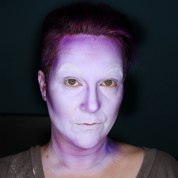 Ursula Face Paint Tutorial by Stacey Perry