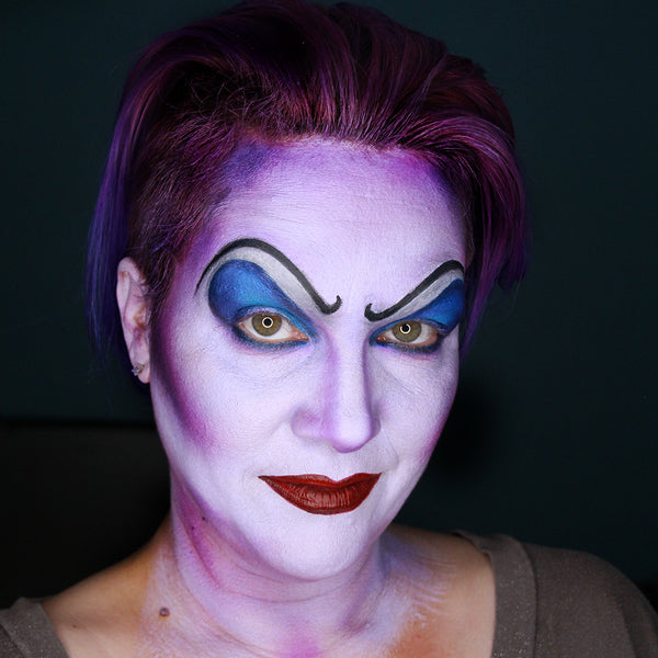 Ursula Makeup Face Paint Tutorial - Facepaint.com