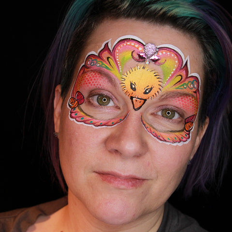Spring Mask Tutorial by Stacey Perry
