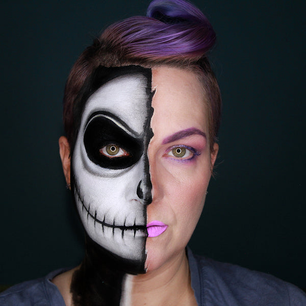 jack skellington costume makeup