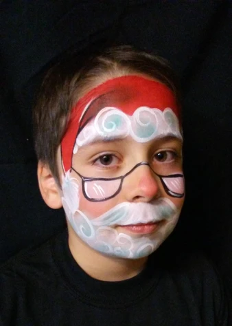 Santa Face Paint