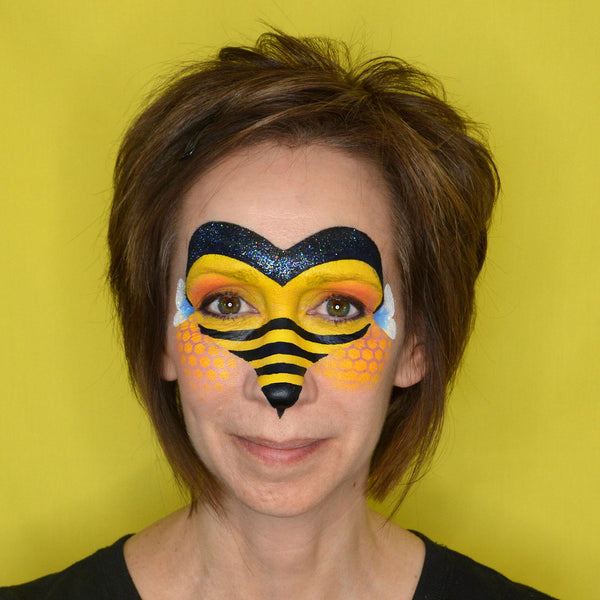 Queen Bee 3/4 Angle Brush - Face Painting