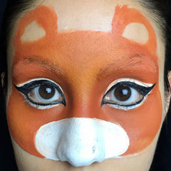 Tiger Face Paint Step 3