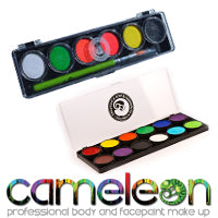 Cameleon Face Paint Base Palette 12