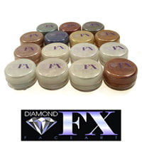 Diamond FX Face Paints - Yellow 50