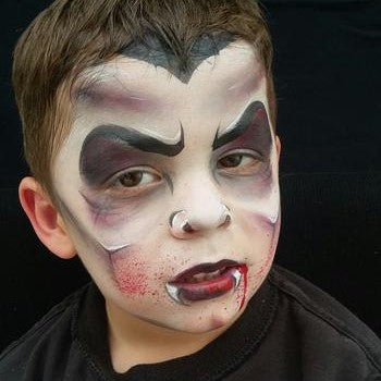 Top 2 Dracula Face Paint Designs: How to Face Paint Dracula - Facepaint.com