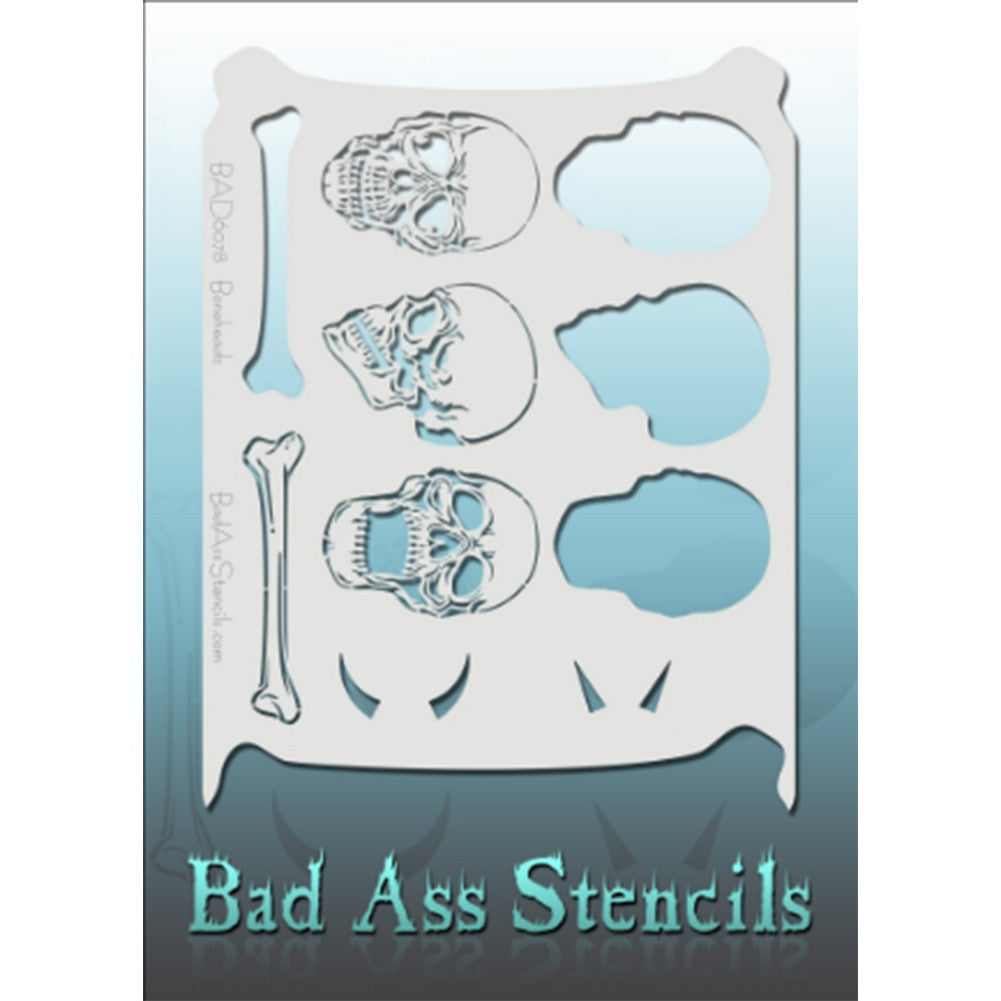 Bad Ass Full Size Stencils  - Boneheadz - BAD6078