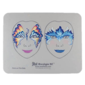 Design It Face Painting Practice Board - 2 Front View Kids - Facepaint.com