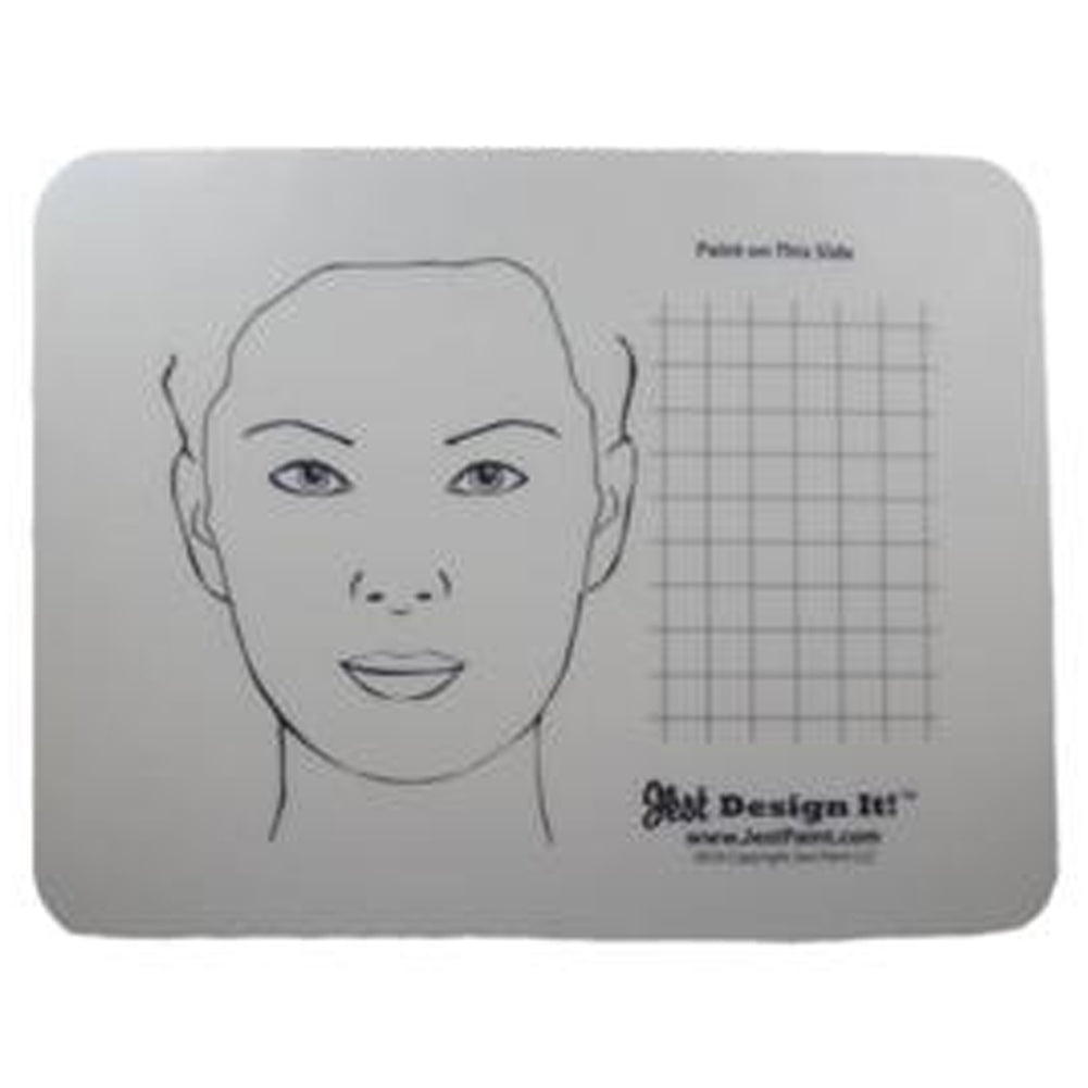 Design It Face Painting Practice Board Kit (3 Boards): Facepaint.com