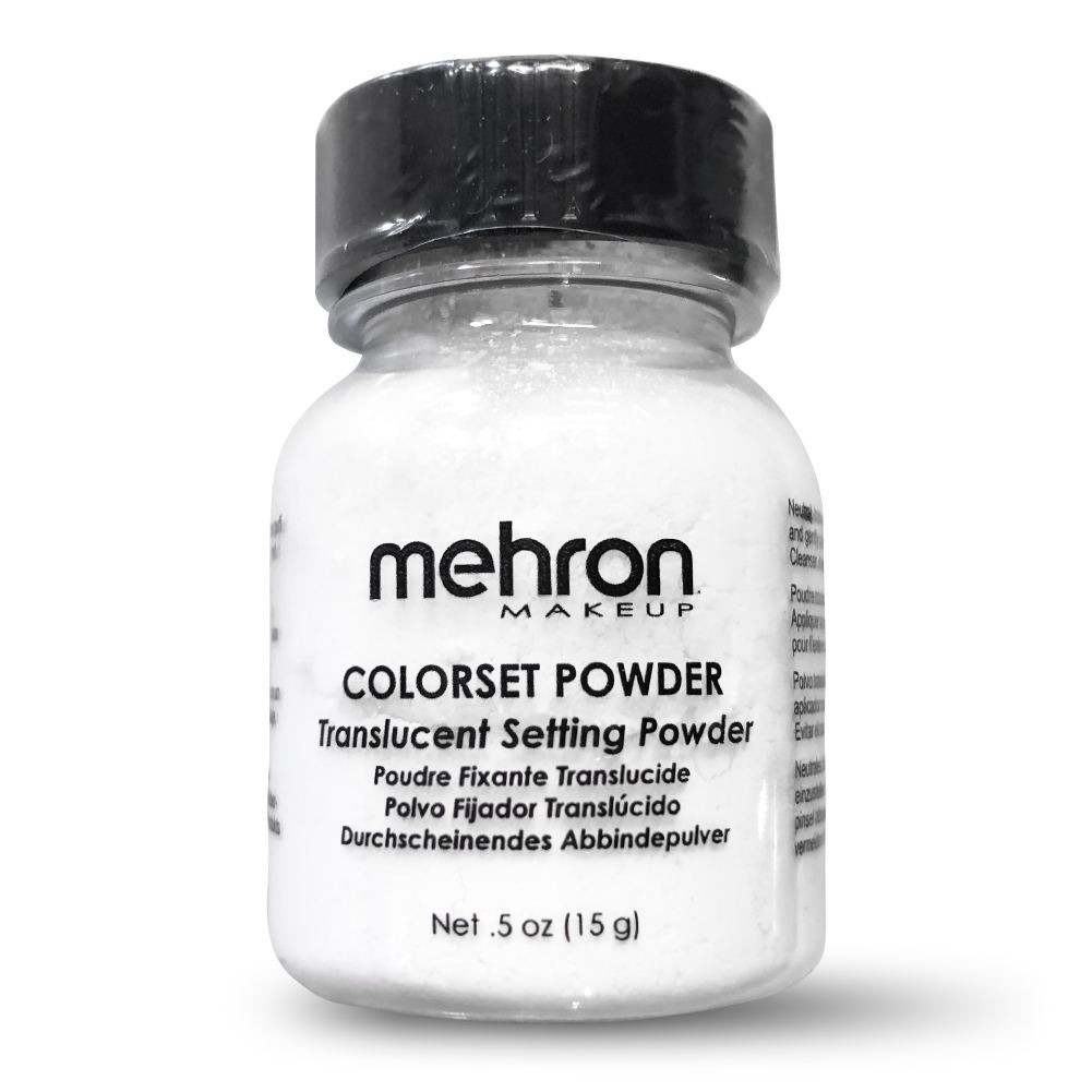 mehron difference between setting powder and colorset