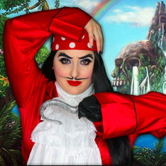 Glam Captain Hook Makeup Video Tutorial By Bengal Queen Halloweenmakeup