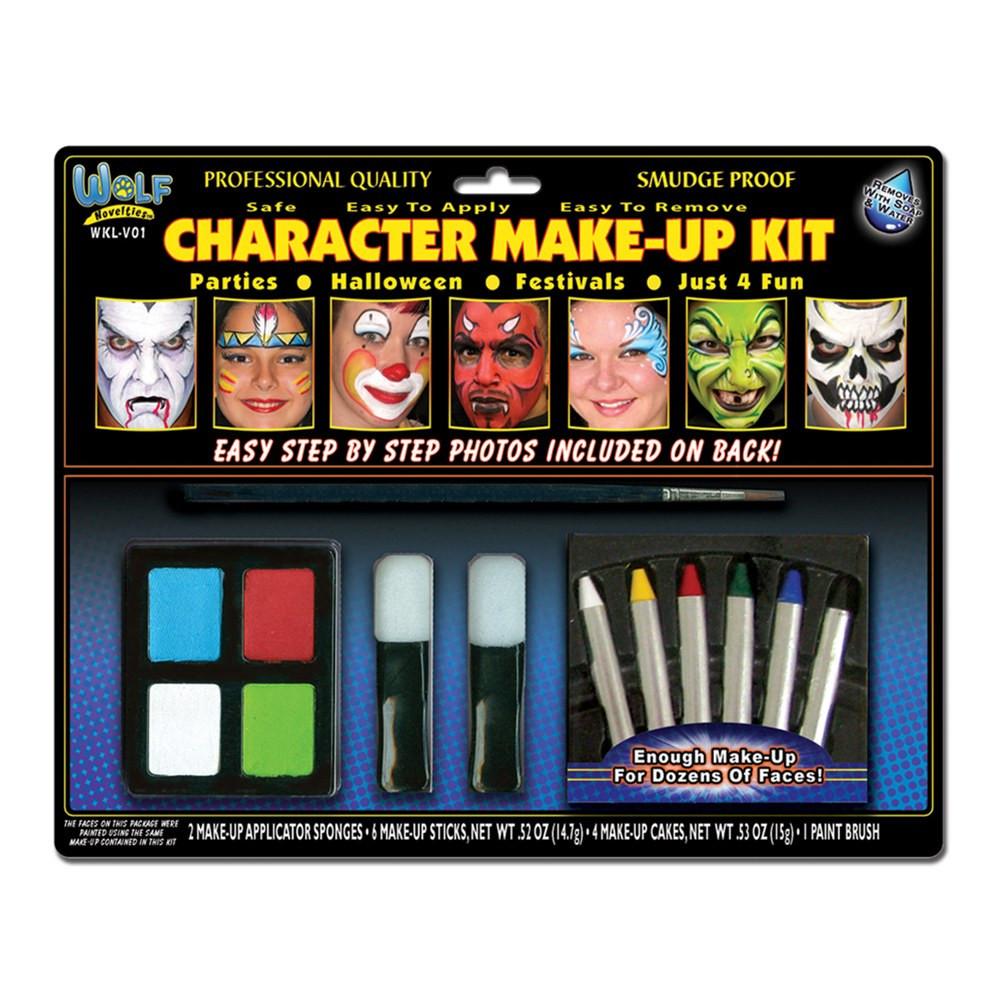 Wolf Novelties Character Face Painting Kit Halloweenmakeup Com