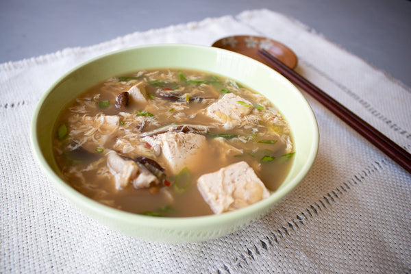 Hot and Sour Bone Broth Soup with Nona Lim Shiitake Beef Bone Broth Soup 