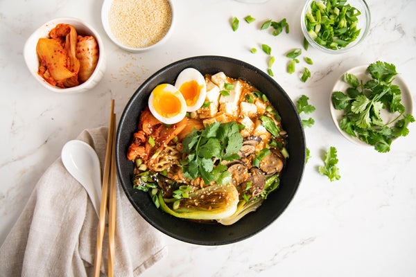 Nona Lim Spicy Kimchi Ramen with Tofu