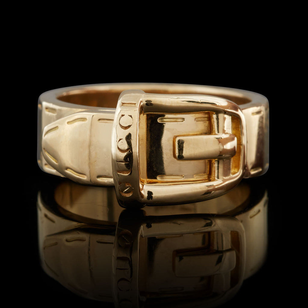 gucci buckle ring