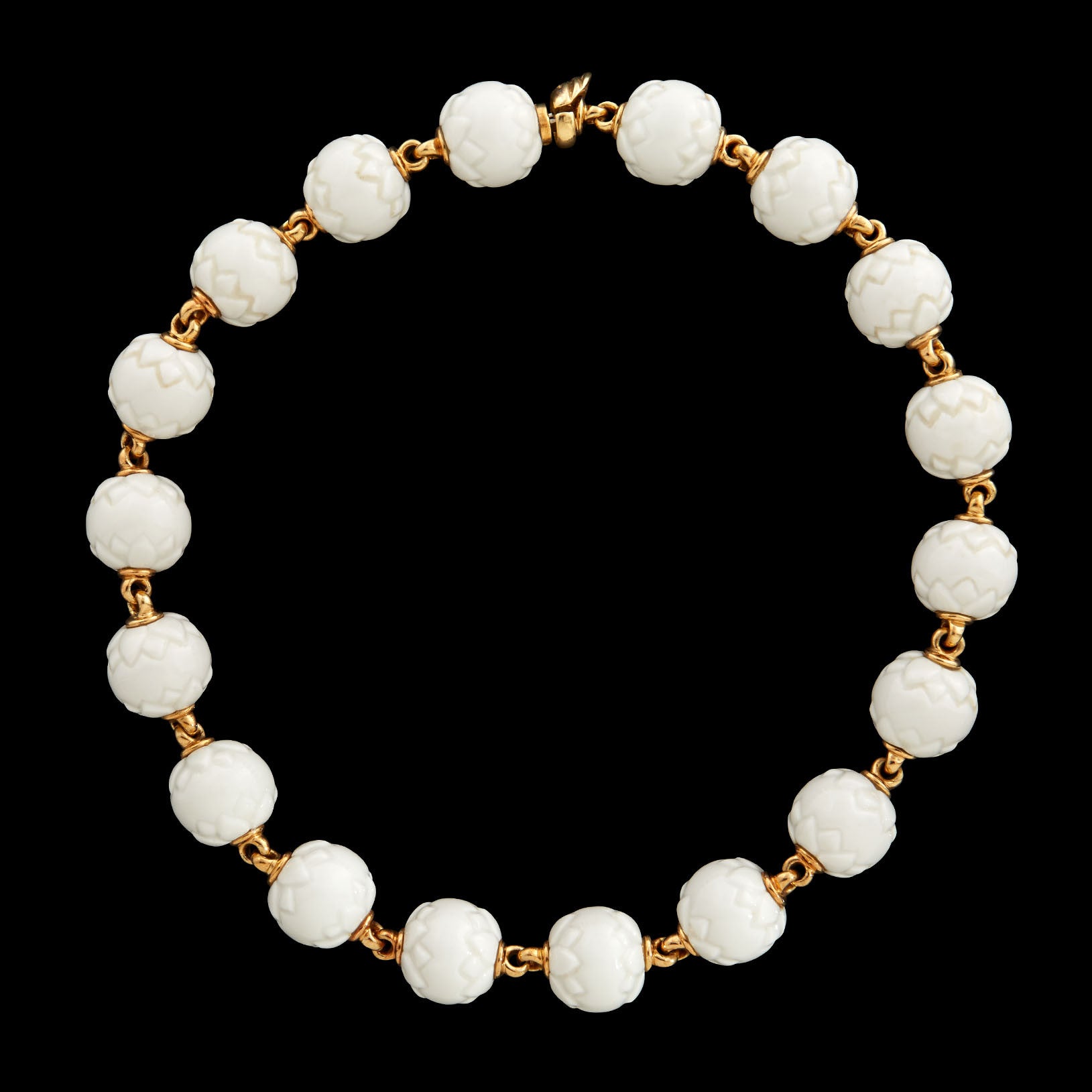 Bulgari Chandra Porcelain Bead Necklace, circa 1980s - 66mint Fine Estate  Jewelry