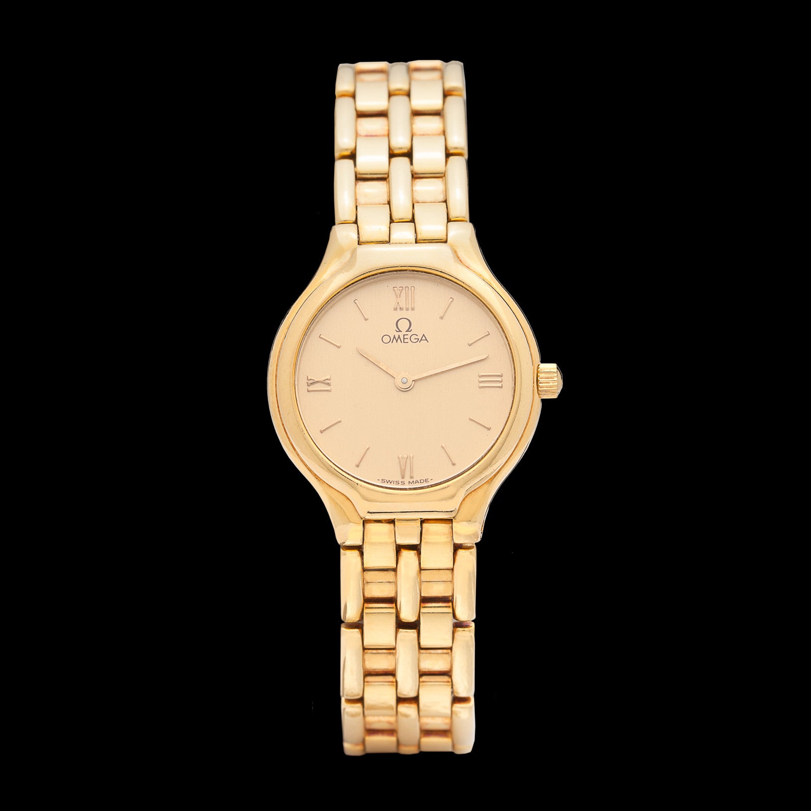 Ladies Omega 18Kt Gold Watch - 66mint Fine Estate Jewelry