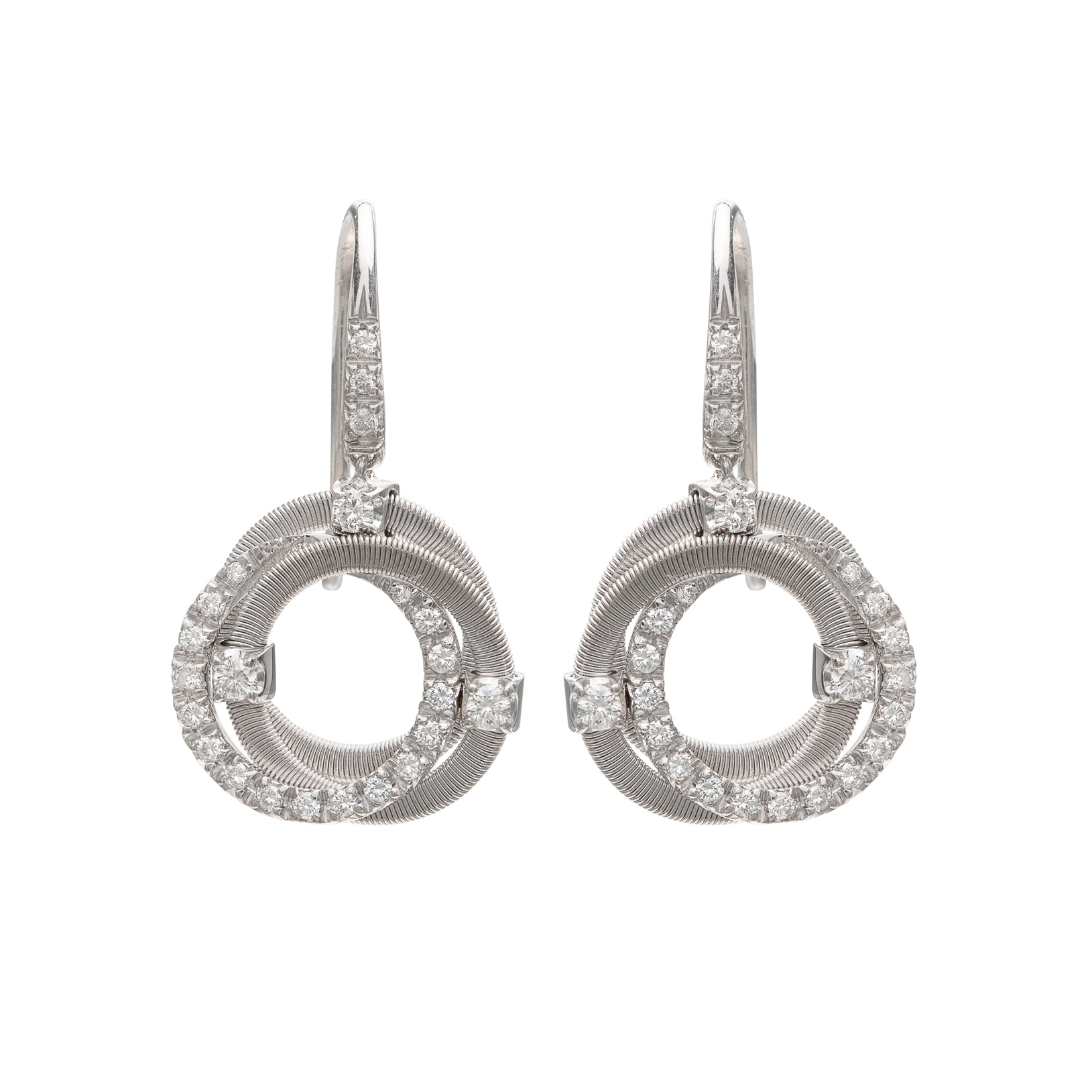 Marco Bicego Diamond & White Gold Earrings
