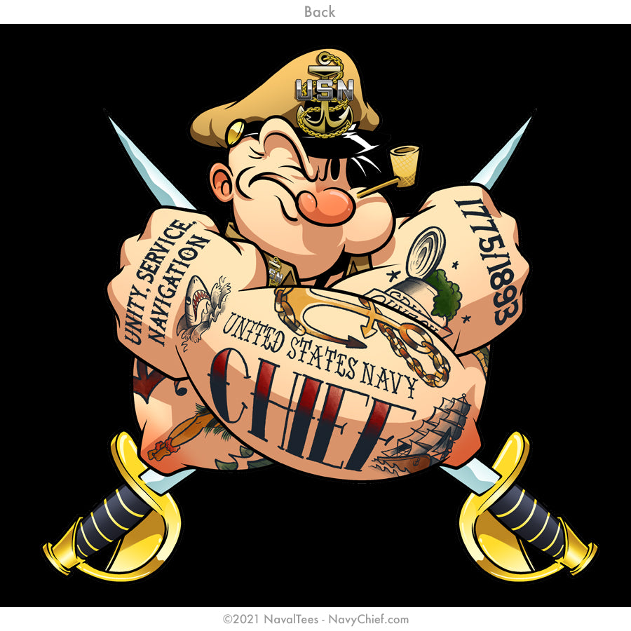 70 Popeye Tattoo Designs For Men  Spinach And Sailor Ideas