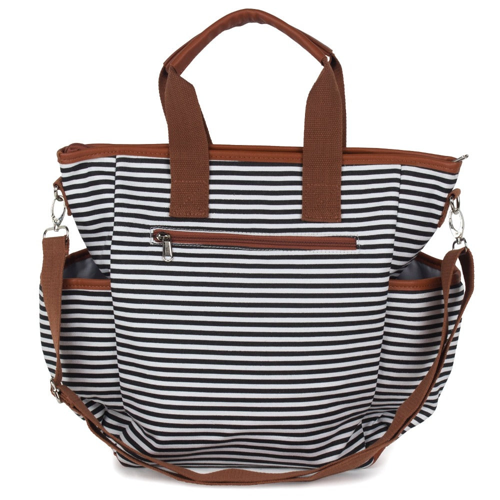 Classic Striped Diaper Bag | Baby Bear Outfitters