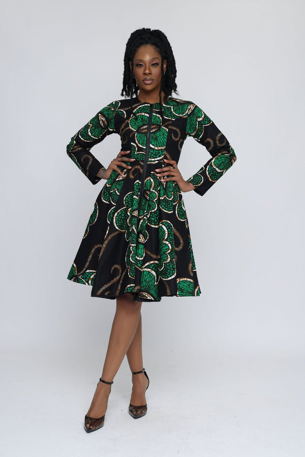 Mokola African Print Dress – Ray Darten