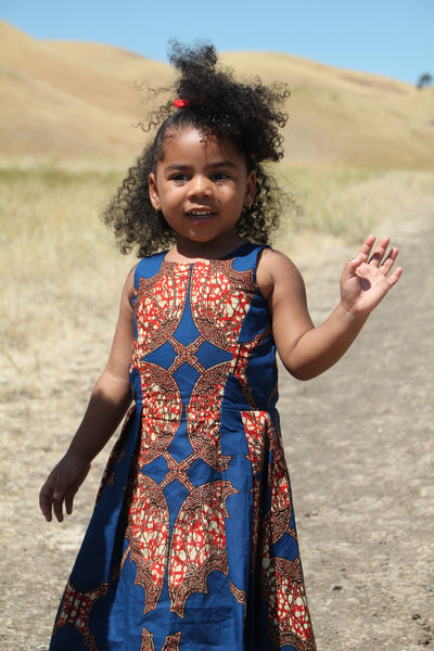 african mom and daughter outfits