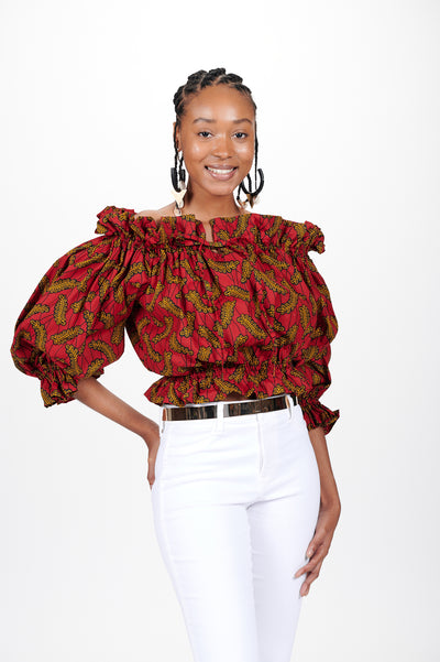 African Print Tops for Ladies - African Wear Womens Tops – Ray Darten